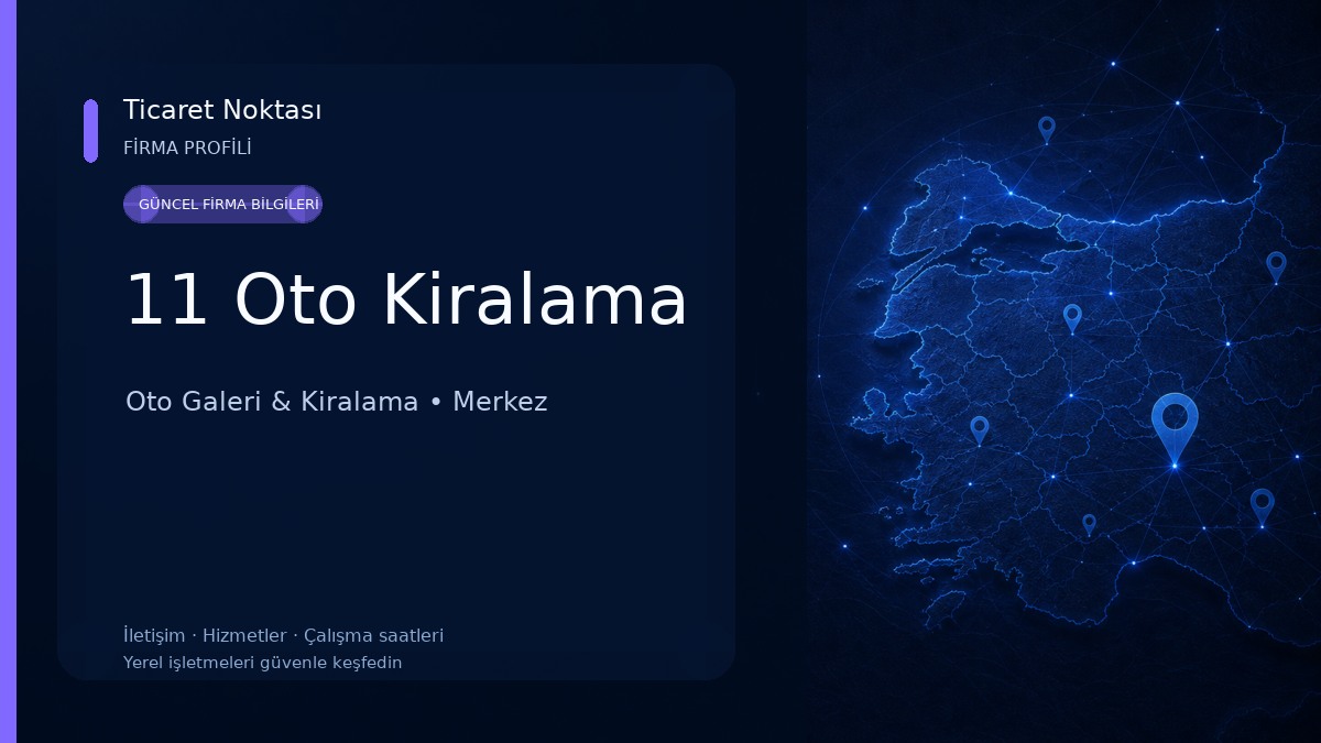 11 Oto Kiralama 