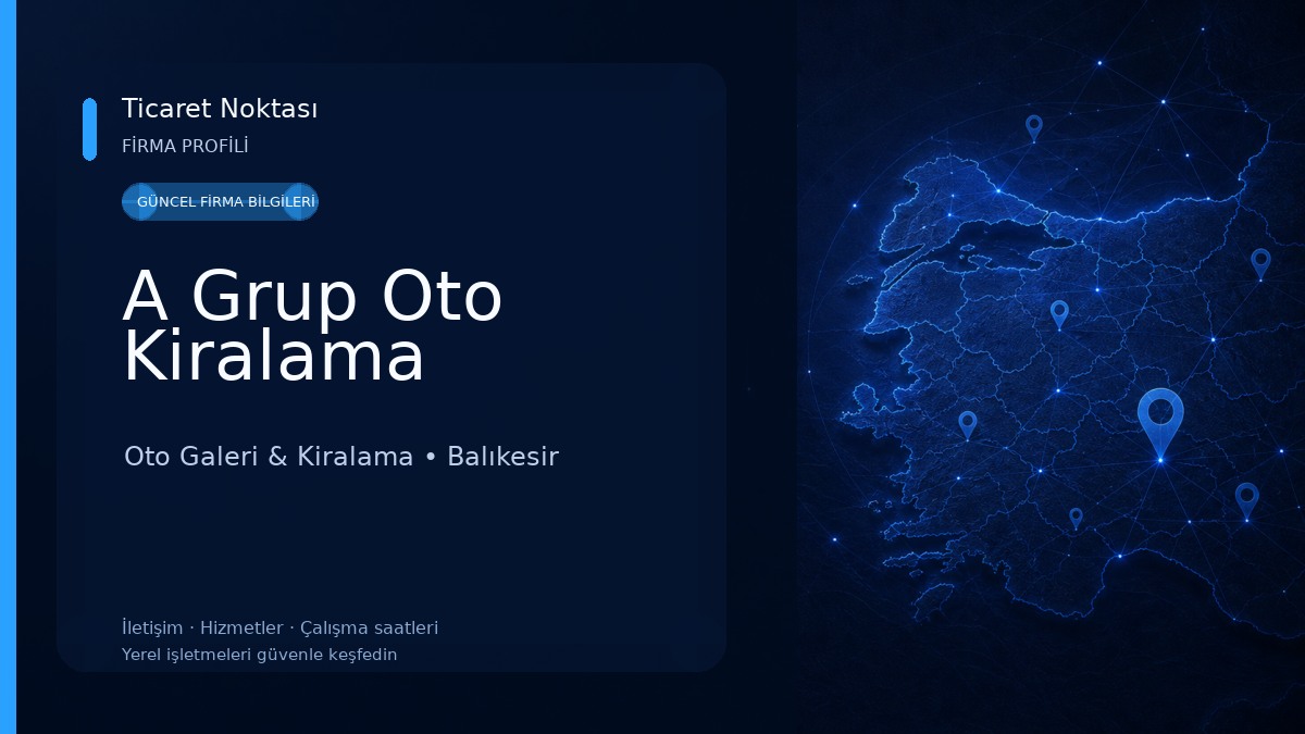 A Grup Oto Kiralama Oto Galeri & Kiralama