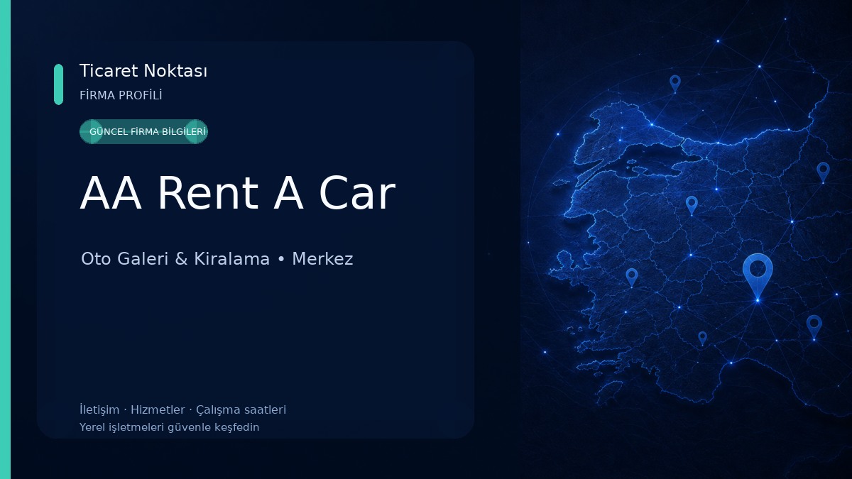 AA Rent A Car Oto Galeri & Kiralama