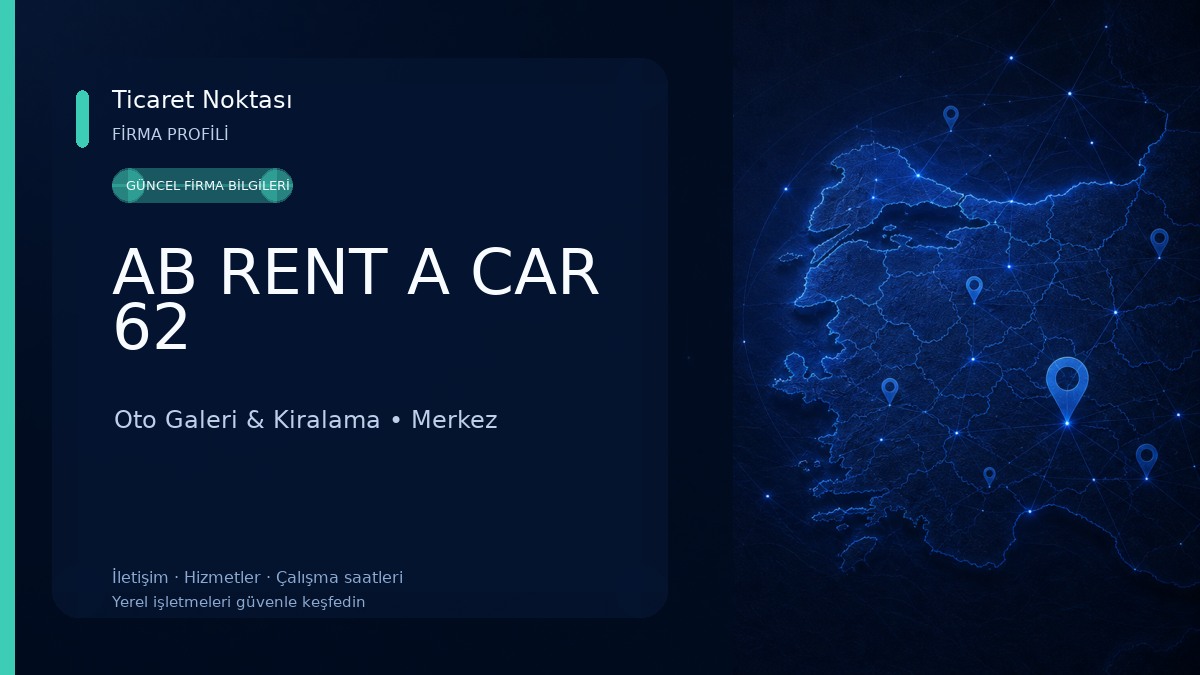 AB RENT A CAR 62 