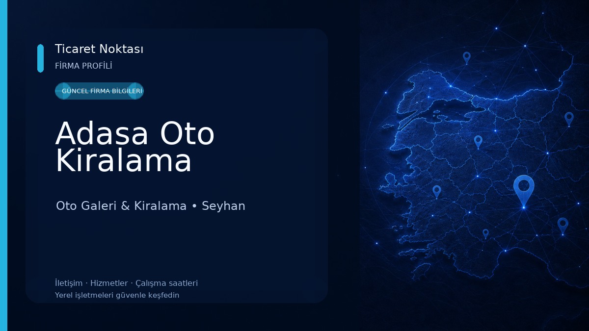 Adasa Oto Kiralama Oto Galeri & Kiralama
