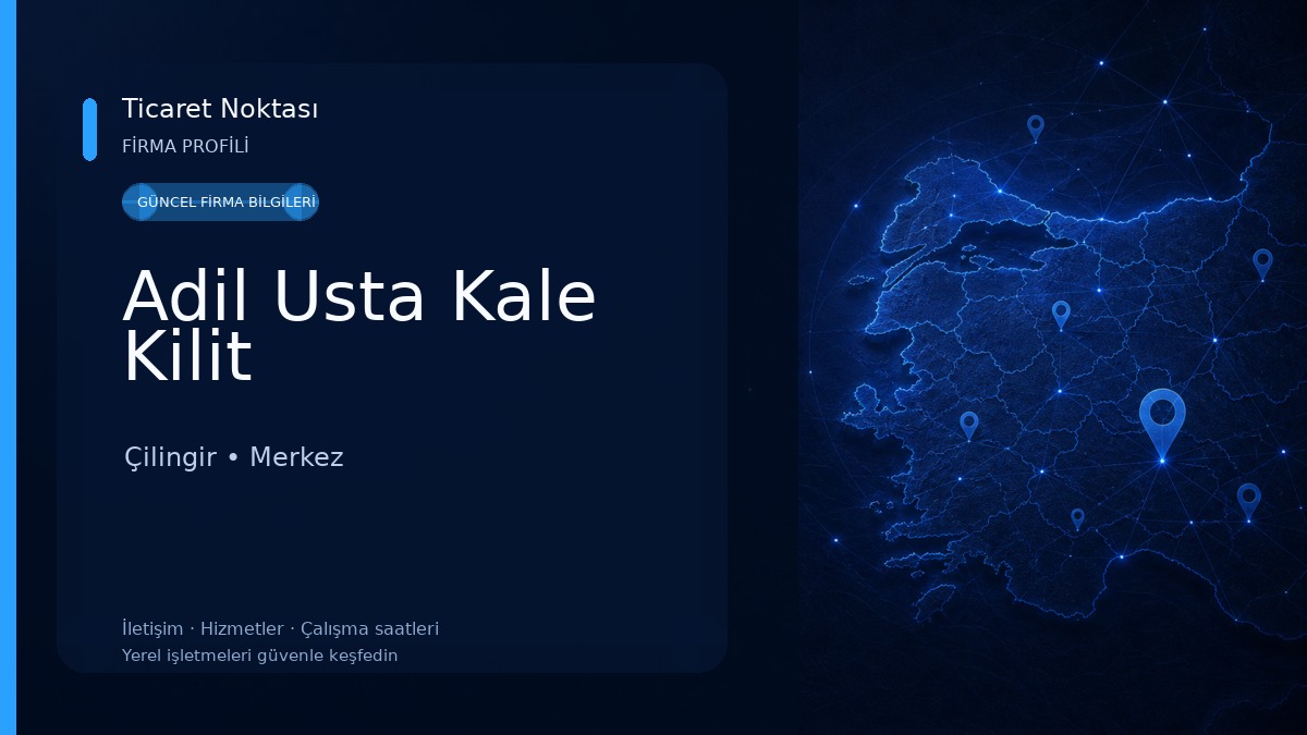 Adil Usta Kale Kilit 