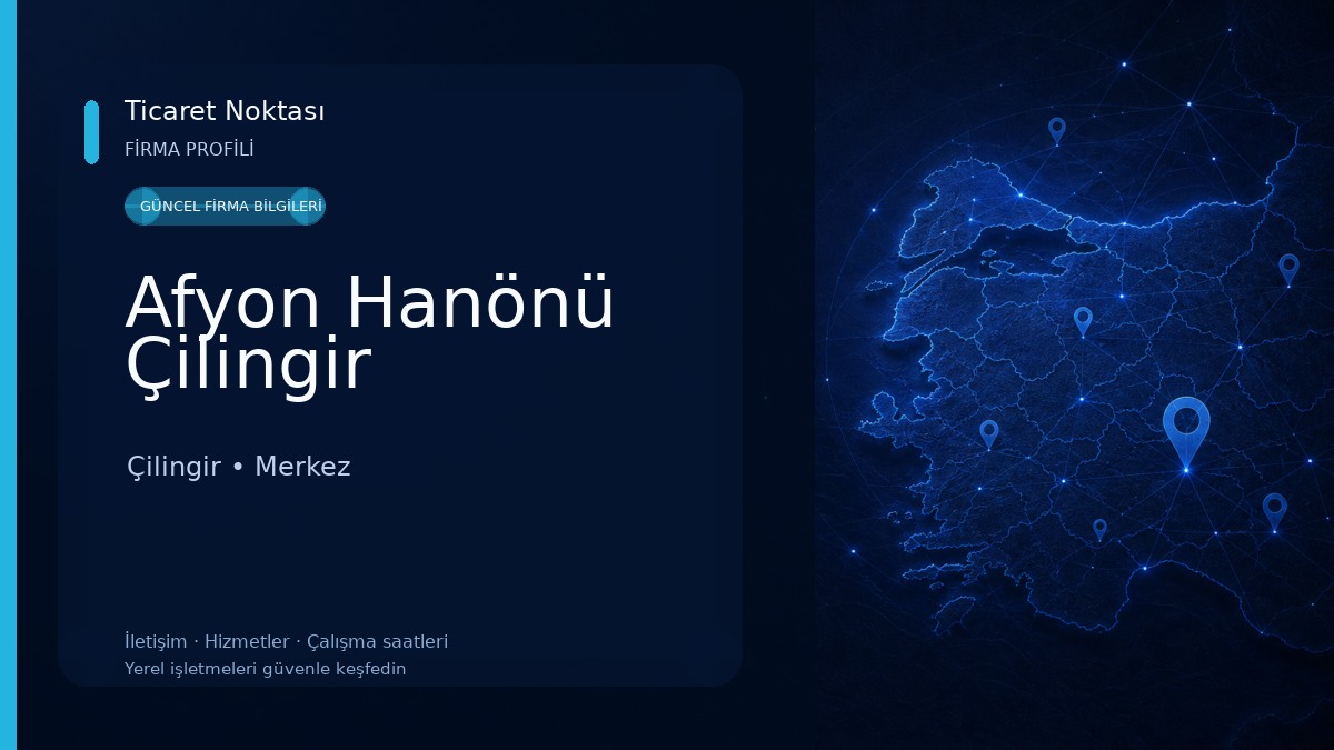 Afyon Hanönü Çilingir Çilingir