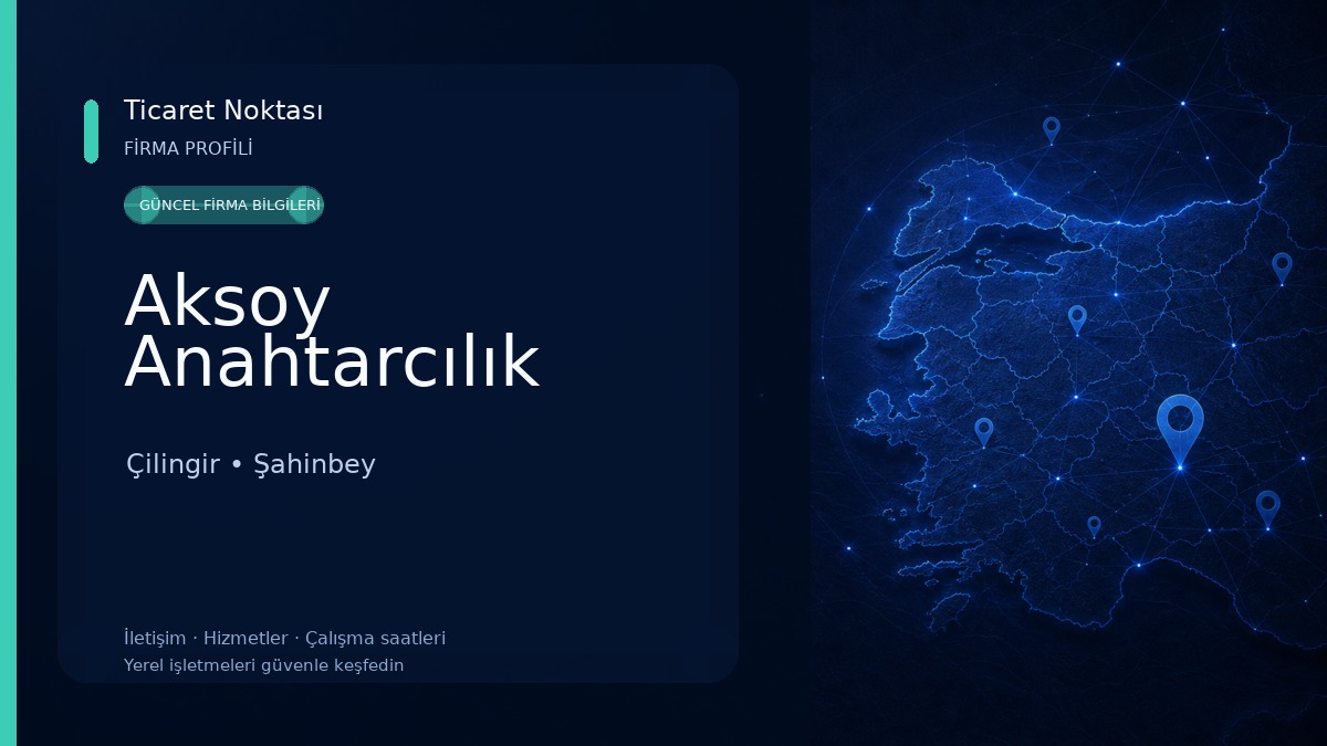 Aksoy Anahtarcılık Çilingir