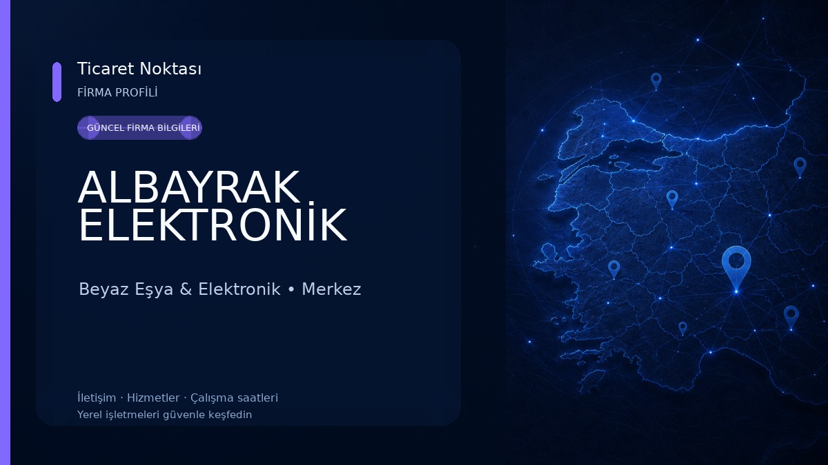 ALBAYRAK ELEKTRONİK Beyaz Eşya & Elektronik