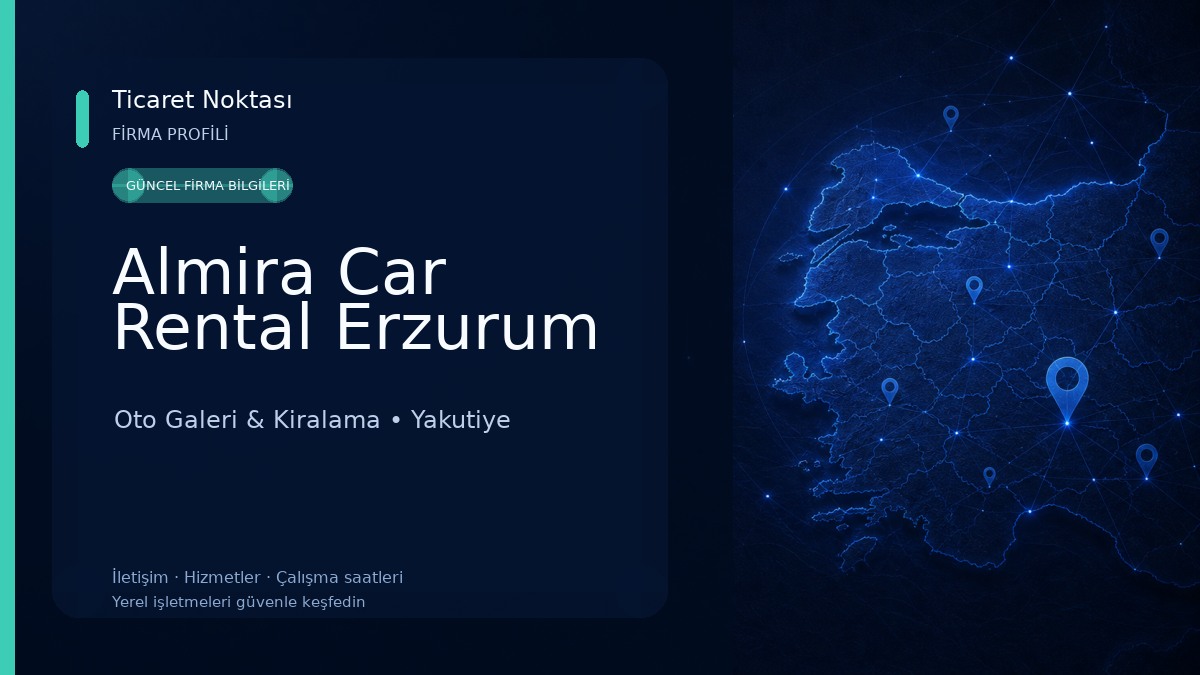 Almira Car Rental Erzurum Oto Galeri & Kiralama