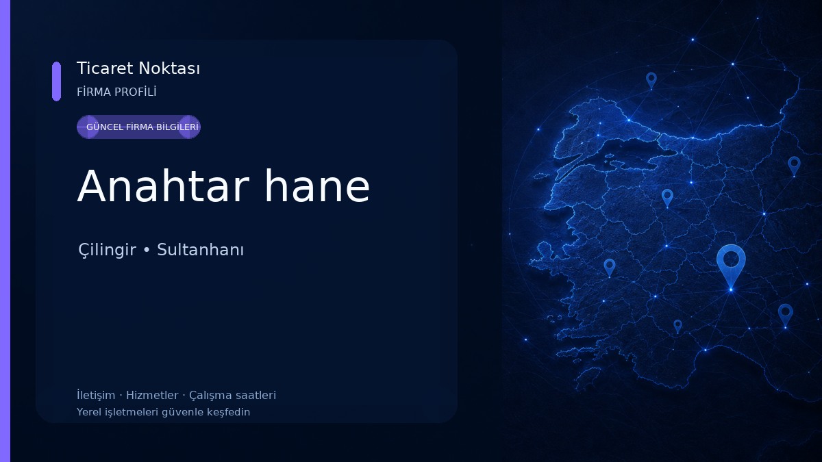 Anahtar hane 