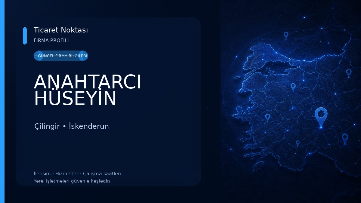 ANAHTARCI HÜSEYİN Çilingir