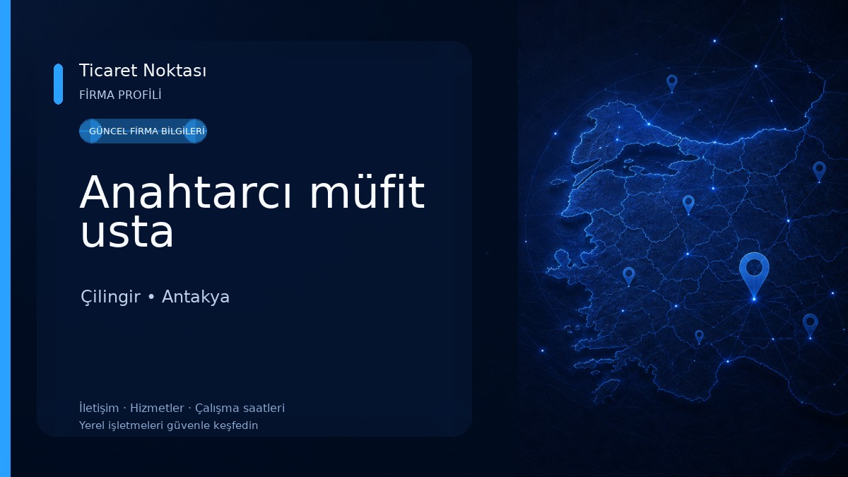 Anahtarcı müfit usta Çilingir
