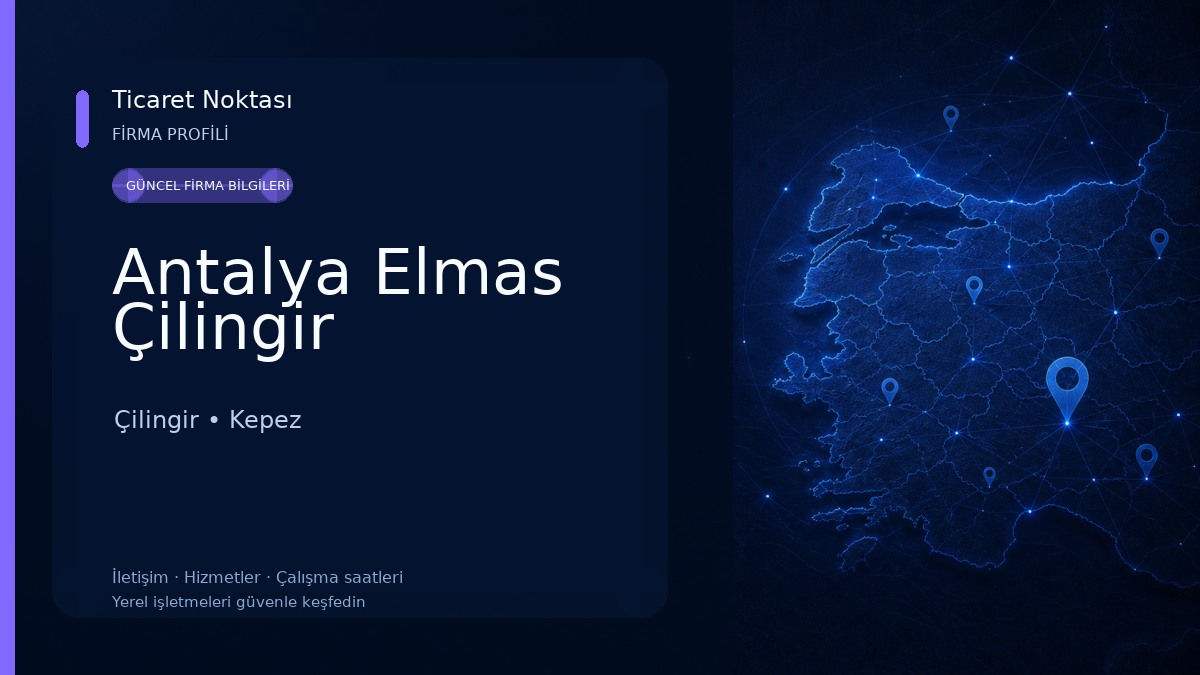 Antalya Elmas Çilingir Çilingir