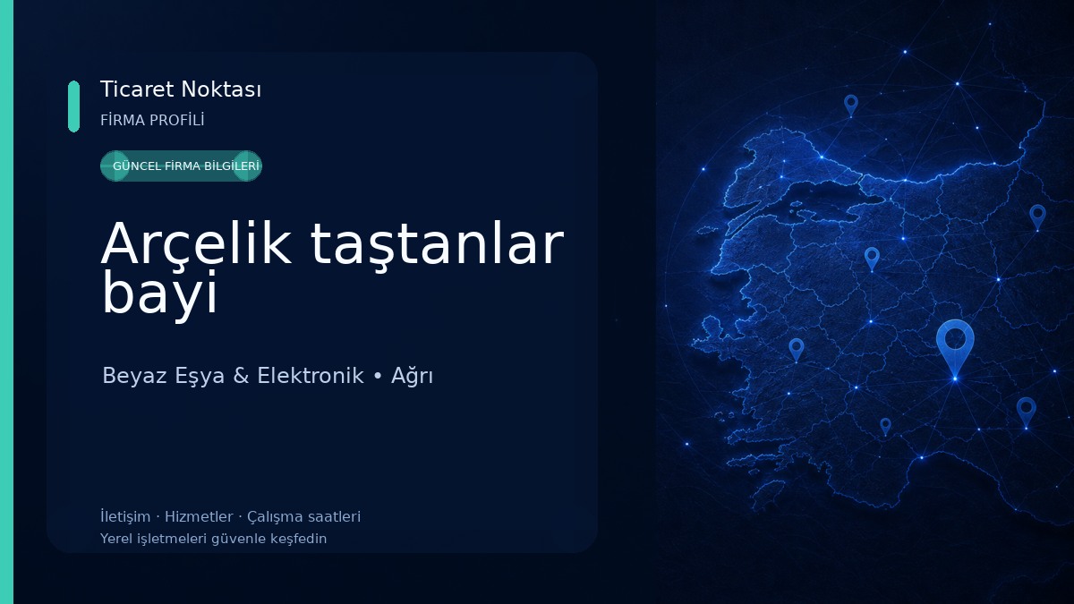 Arçelik taştanlar bayi Beyaz Eşya & Elektronik