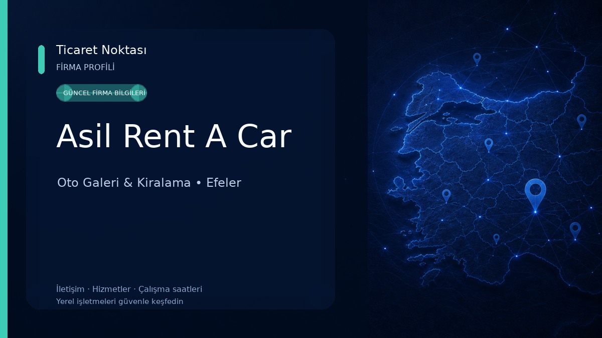 Asil Rent A Car Oto Galeri & Kiralama