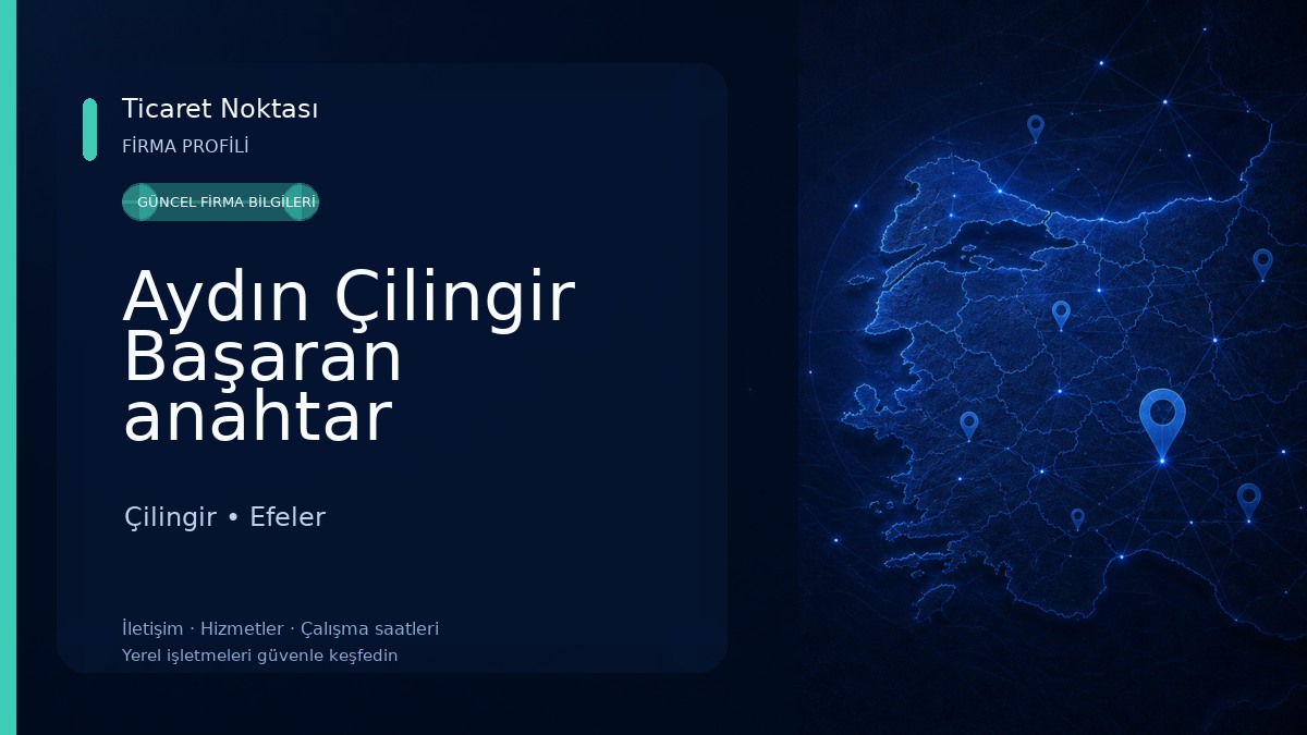 Aydın Çilingir Başaran anahtar Çilingir