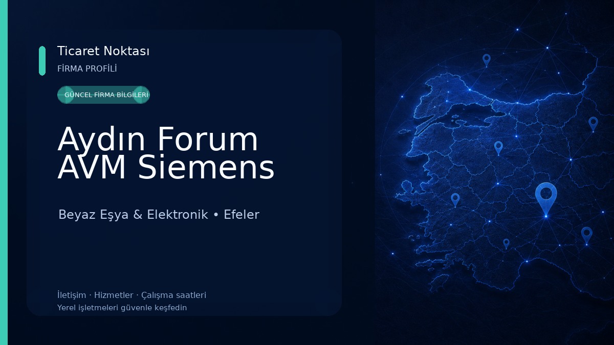 Aydın Forum AVM Siemens