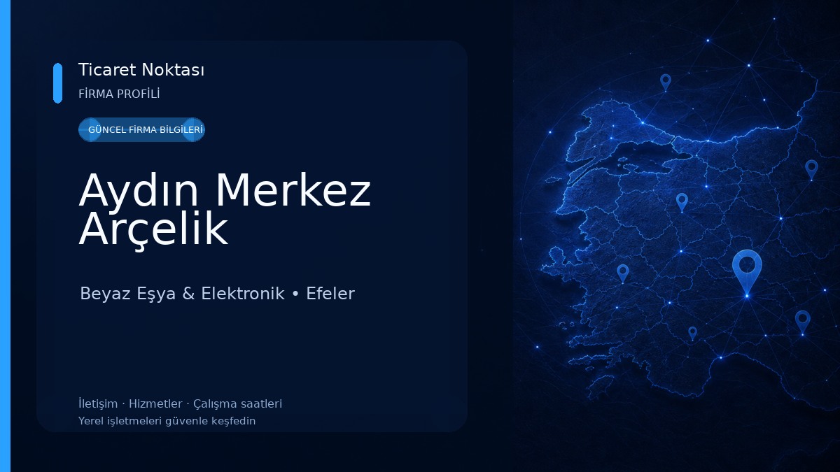 Aydın Merkez Arçelik 