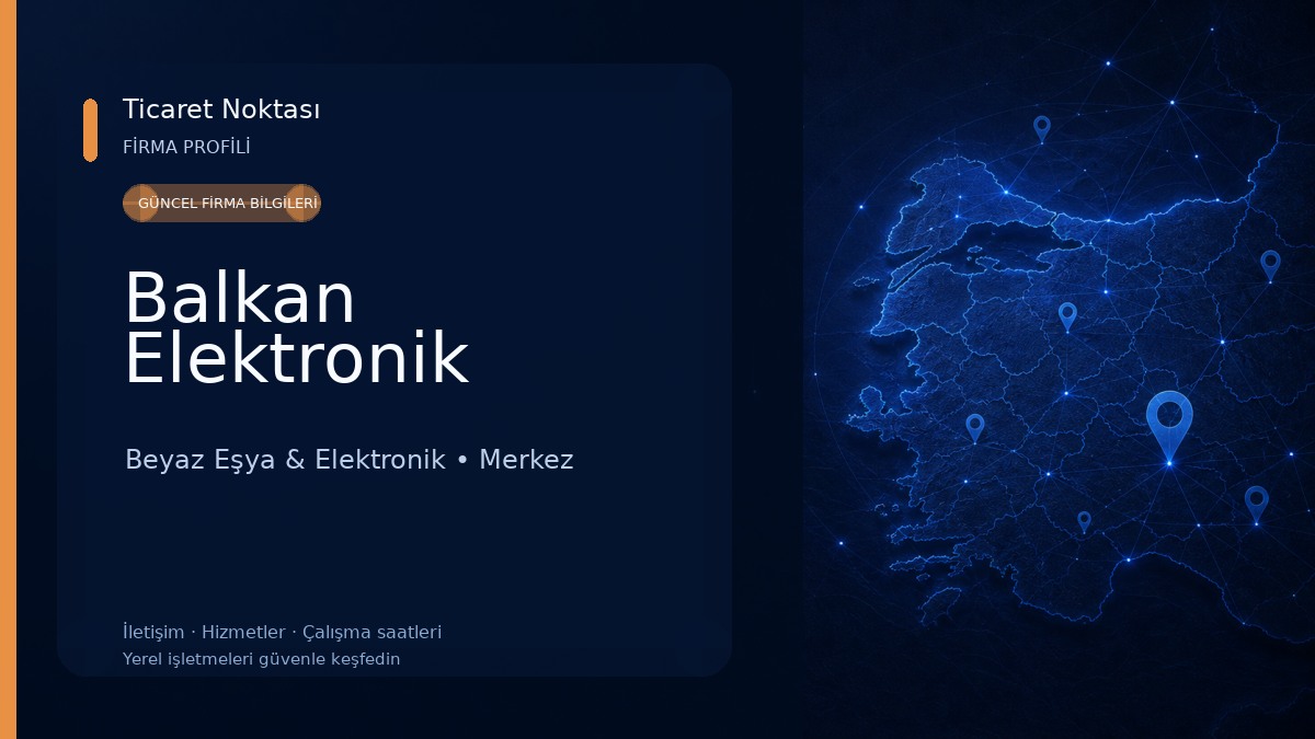 Balkan Elektronik