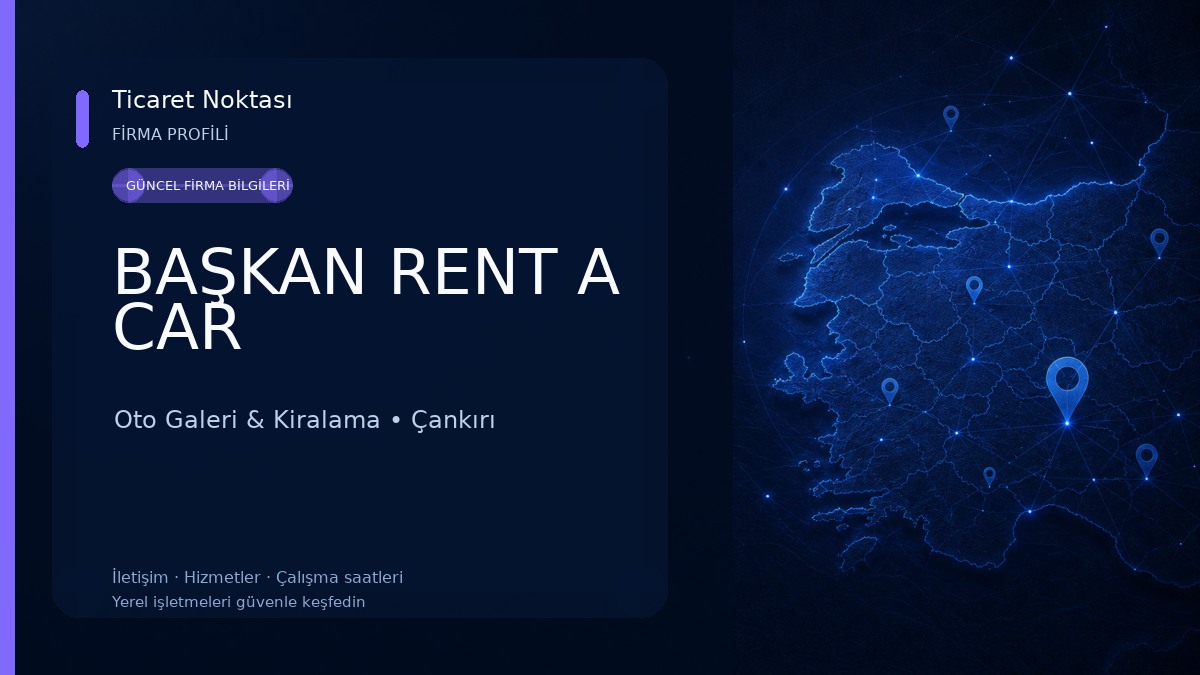BAŞKAN RENT A CAR Oto Galeri & Kiralama