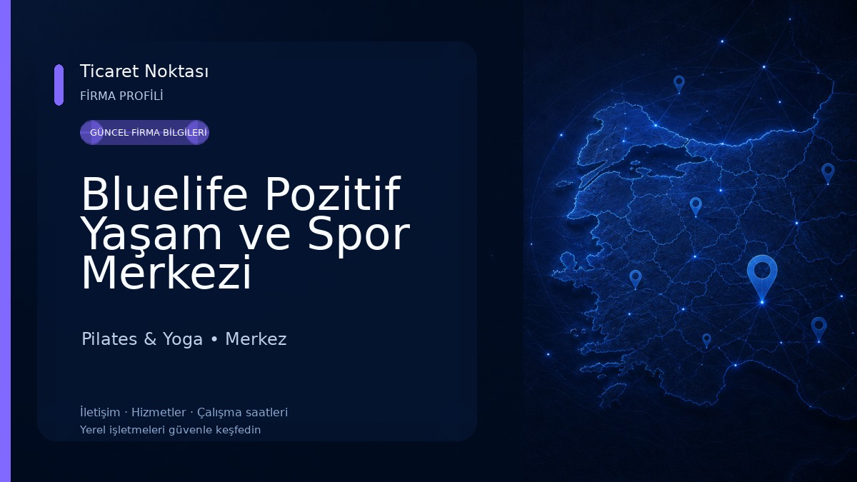 Bluelife Pozitif Yaşam ve Spor Merkezi Pilates & Yoga