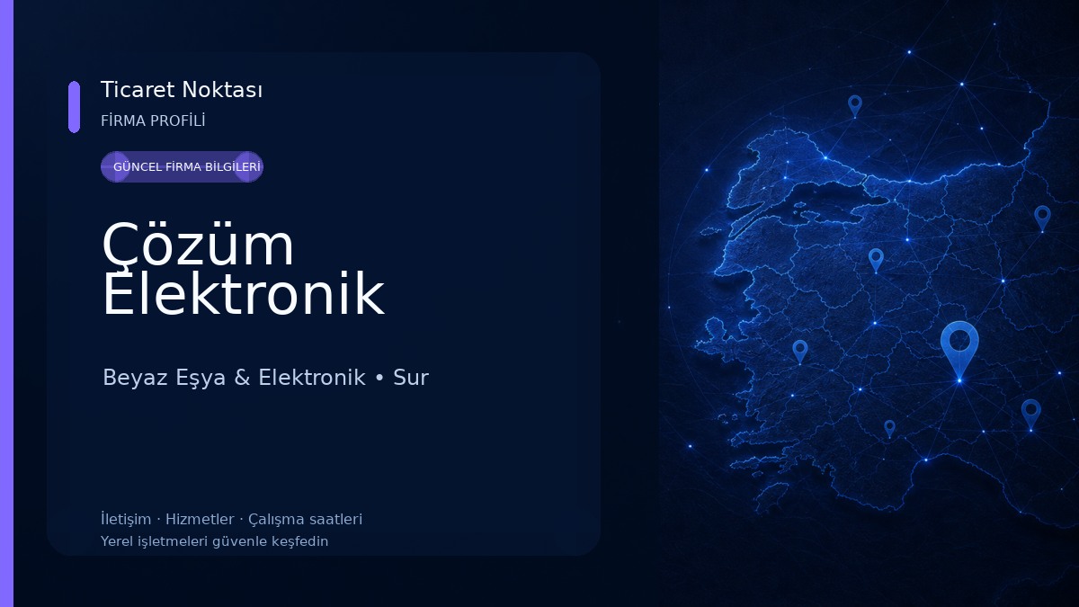 Çözüm Elektronik Beyaz Eşya & Elektronik