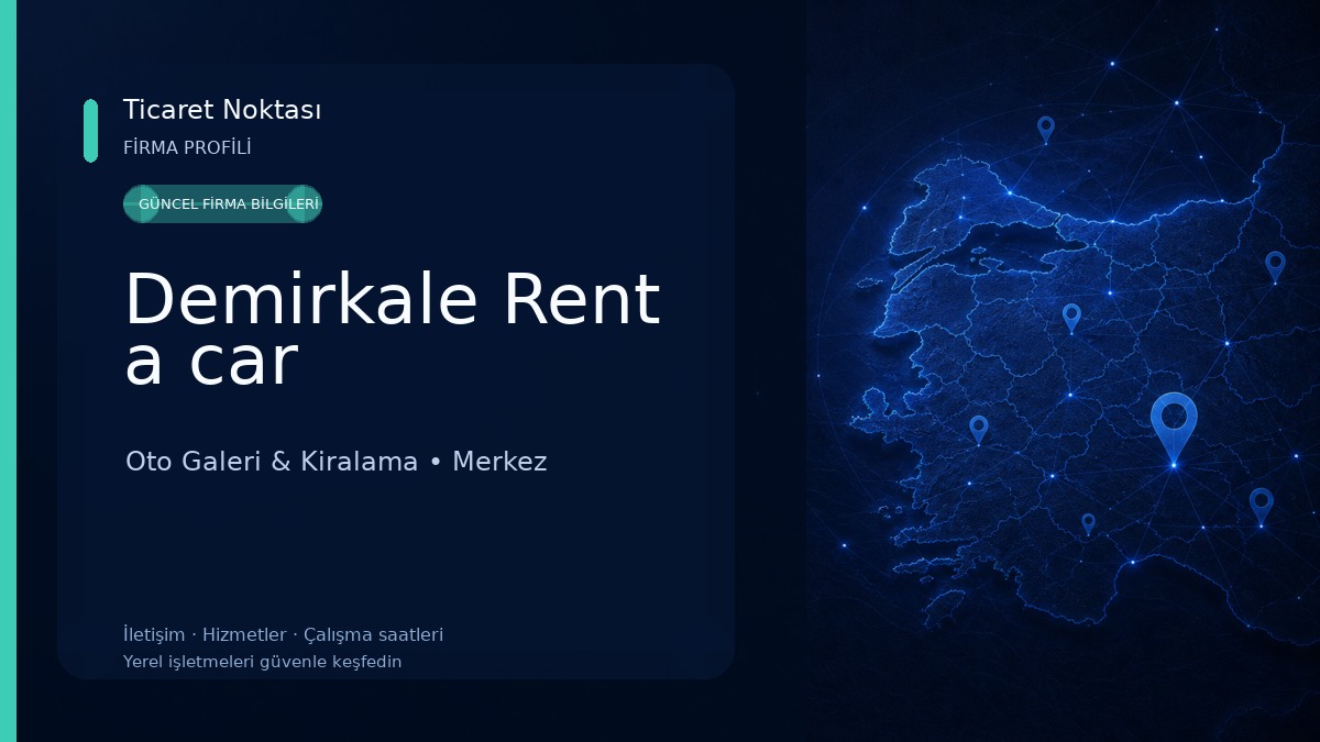 Demirkale Rent a car Oto Galeri & Kiralama