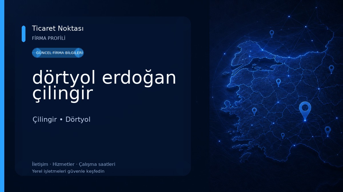 dörtyol erdoğan çilingir Çilingir