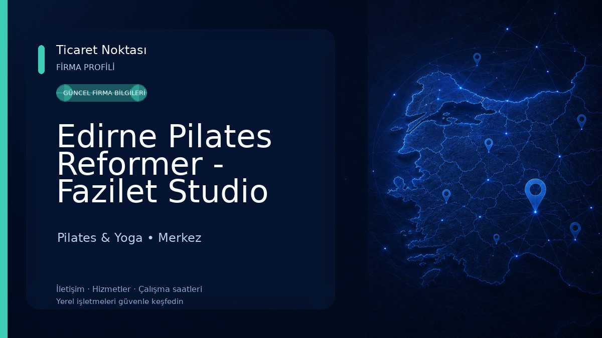 Edirne Pilates Reformer - Fazilet Studio Pilates & Yoga