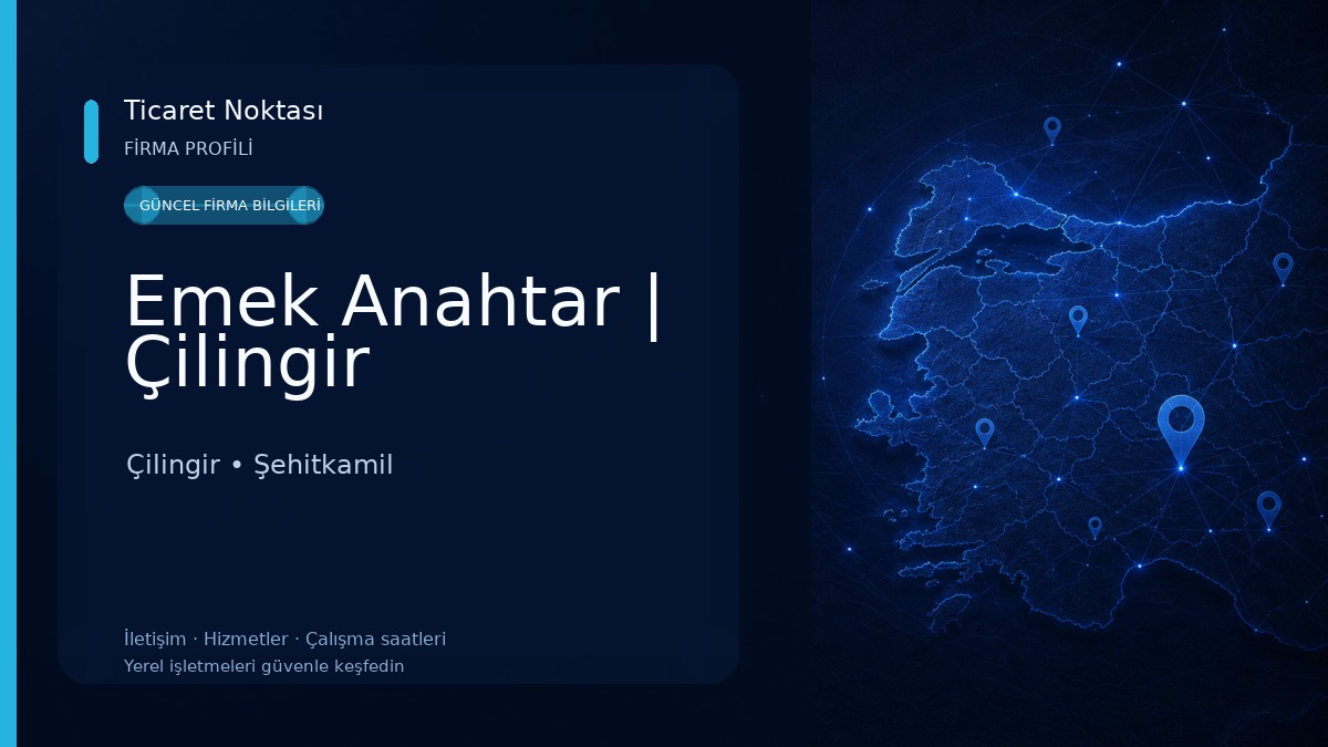 Emek Anahtar | Çilingir 