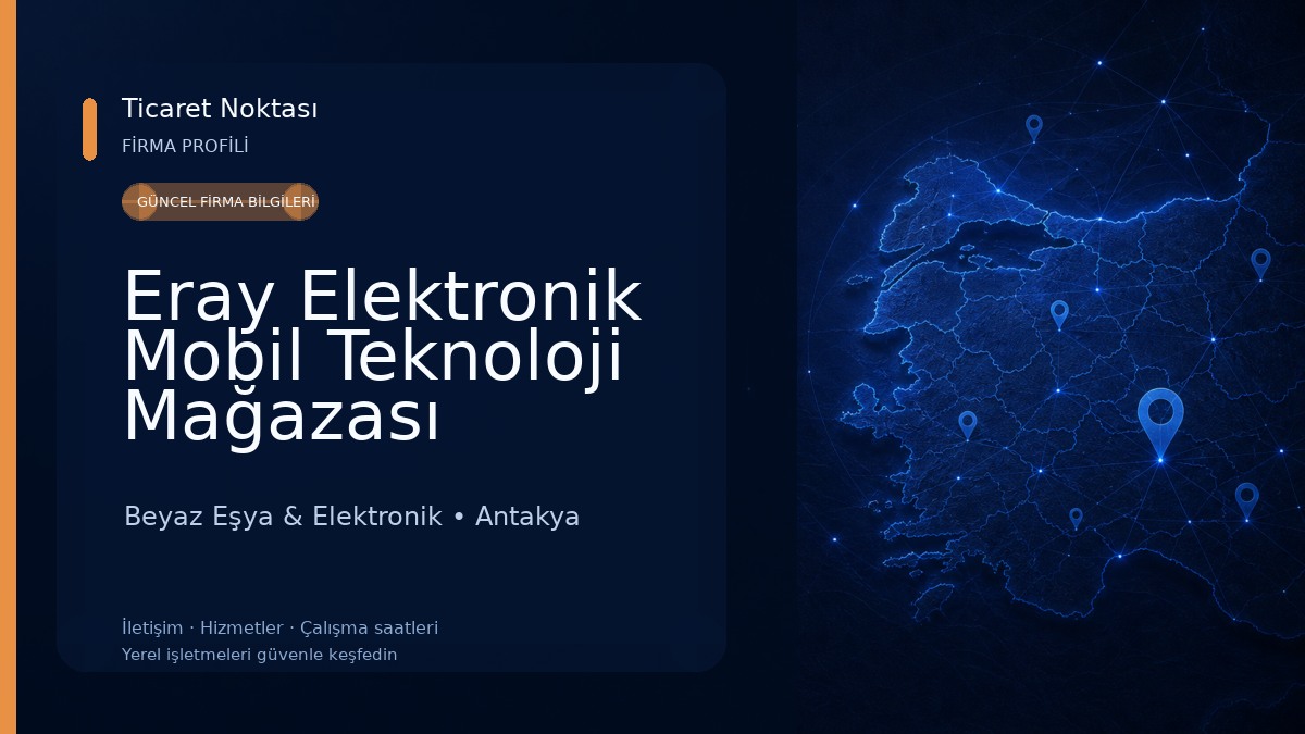 Eray Elektronik Mobil Teknoloji Mağazası