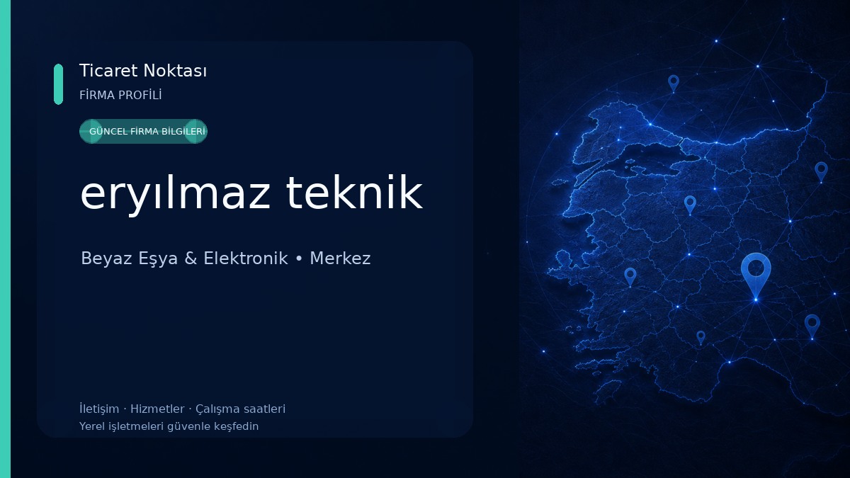 eryılmaz teknik