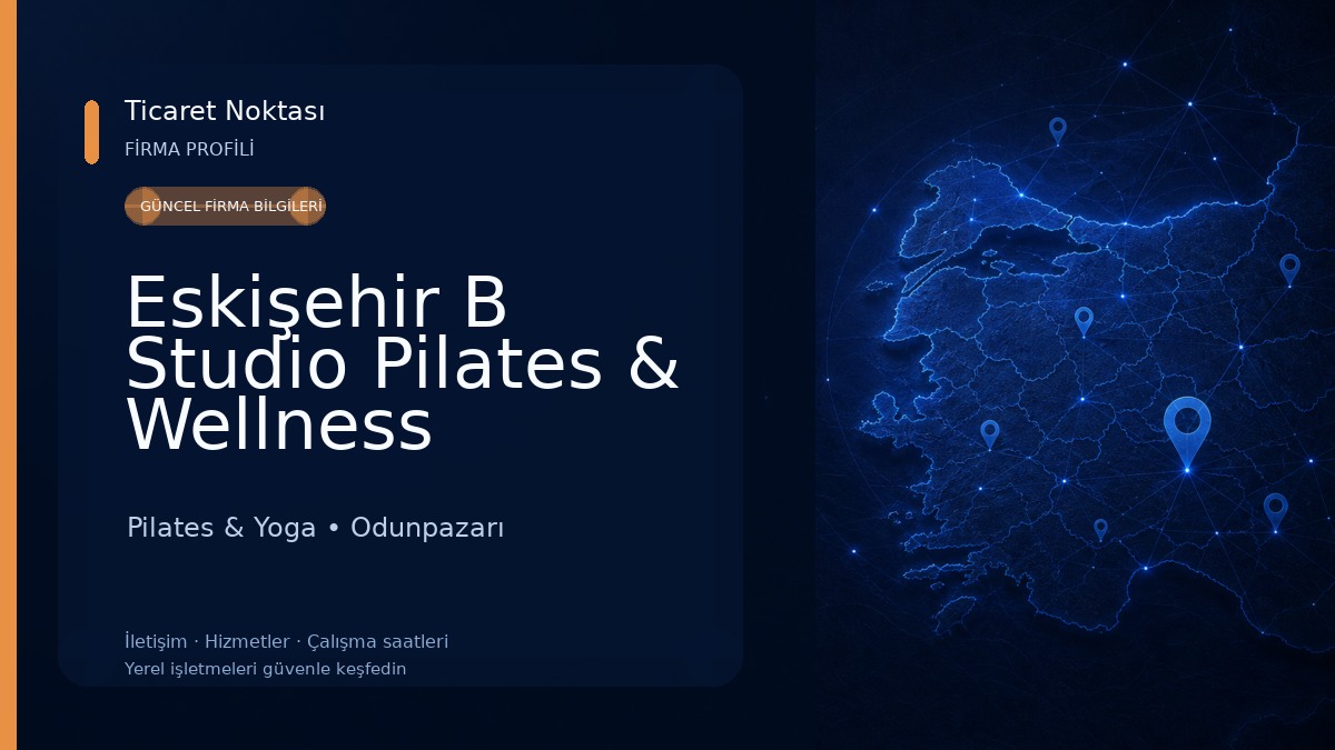Eskişehir B Studio Pilates & Wellness Odunpazarı Pilates & Yoga