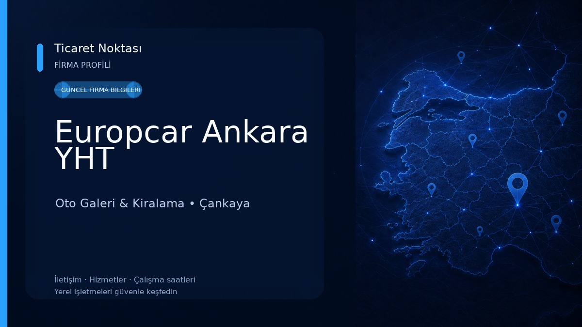 Europcar Ankara YHT Oto Galeri & Kiralama