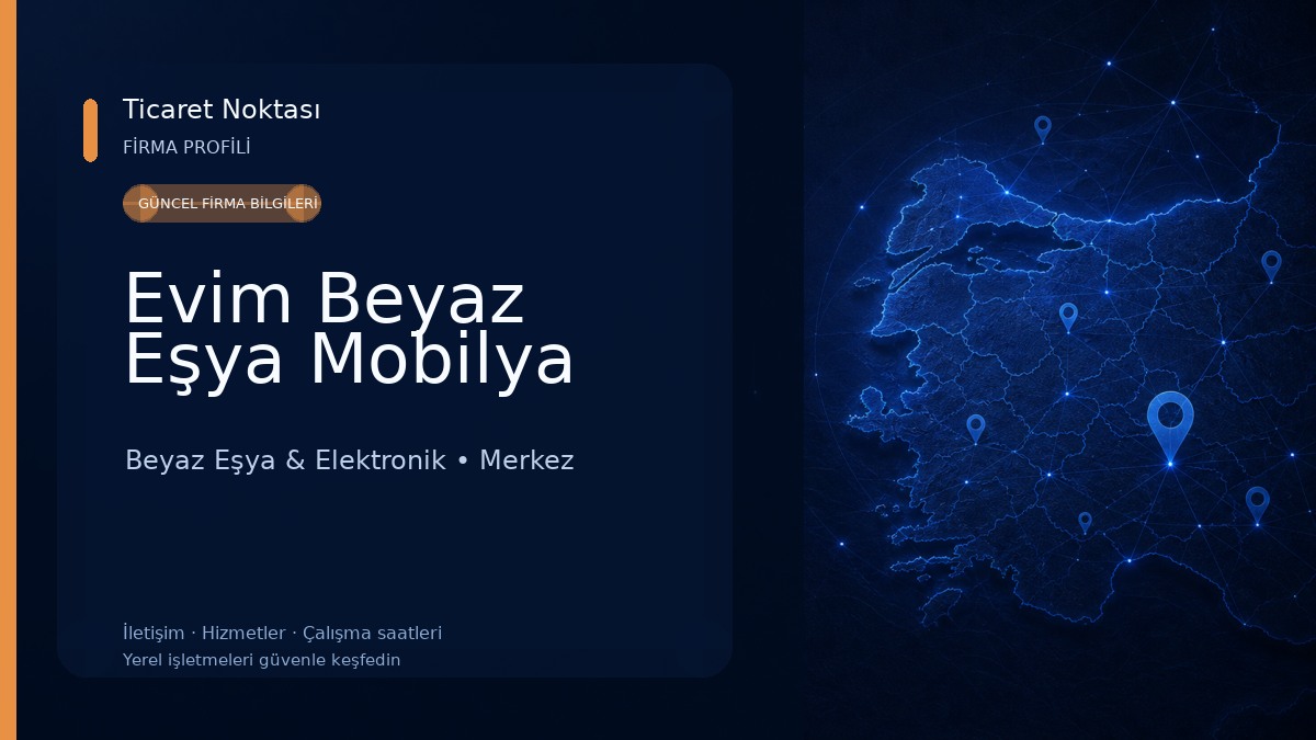 Evim Beyaz Eşya Mobilya 