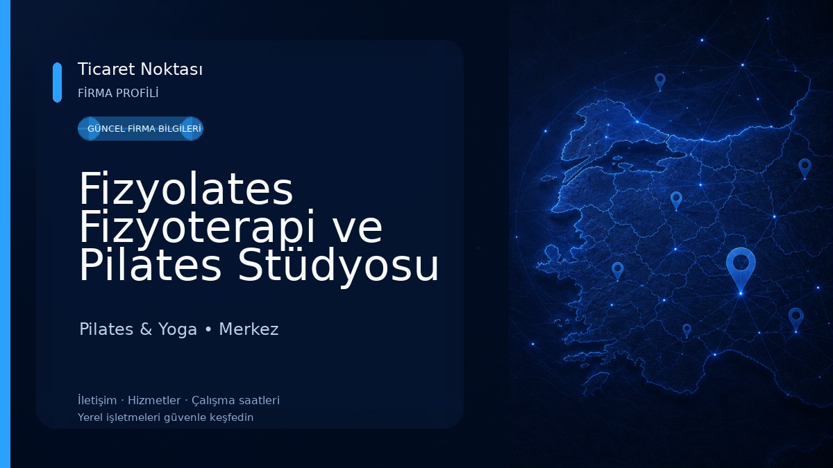 Fizyolates Fizyoterapi ve Pilates Stüdyosu Pilates & Yoga