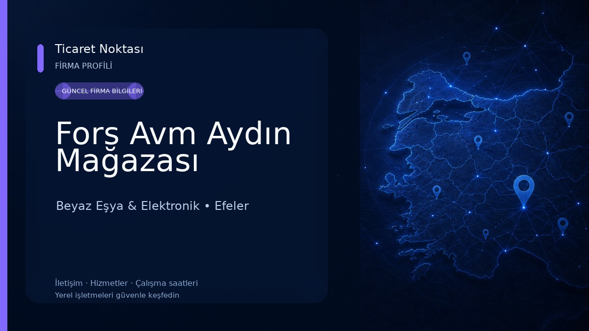 Fors Avm Aydın Mağazası