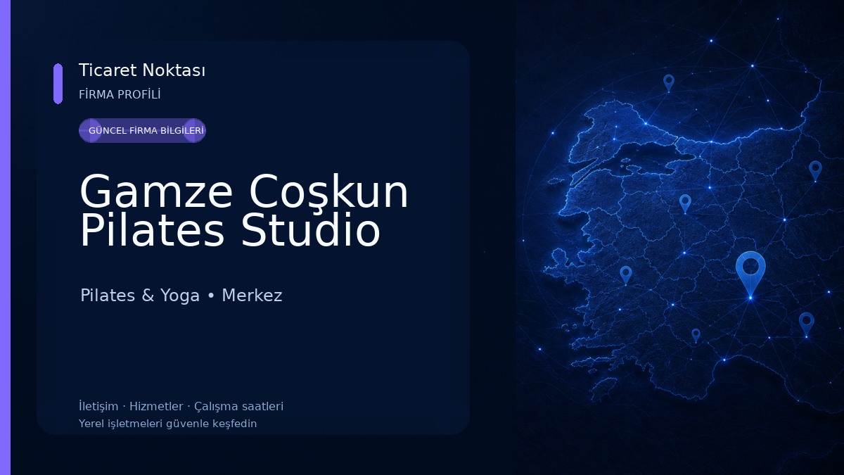 Gamze Coşkun Pilates Studio Pilates & Yoga