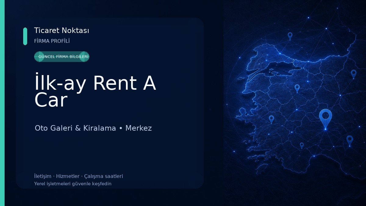 İlk-ay Rent A Car Oto Galeri & Kiralama