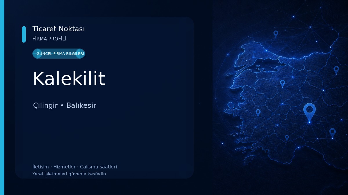 Kalekilit Çilingir