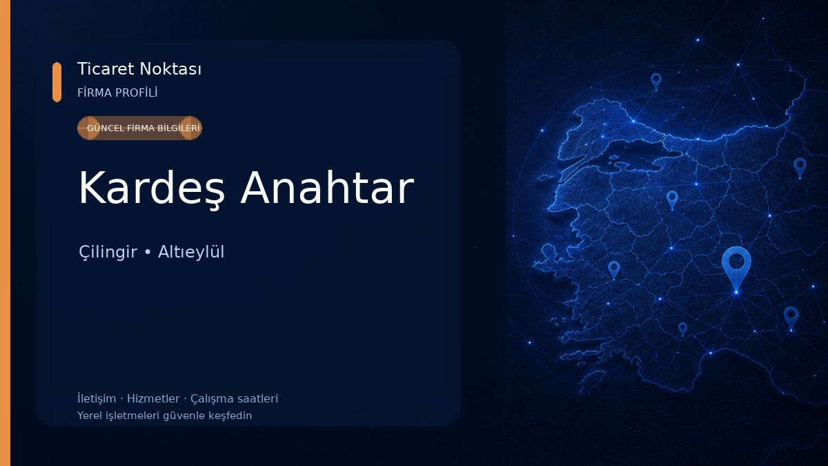 Kardeş Anahtar Çilingir