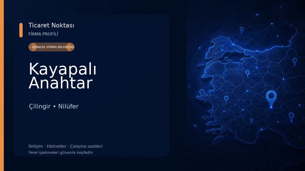 Kayapalı Anahtar Çilingir