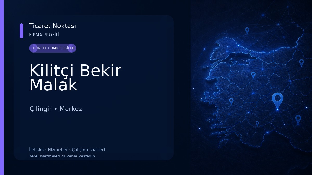 Kilitçi Bekir Malak 