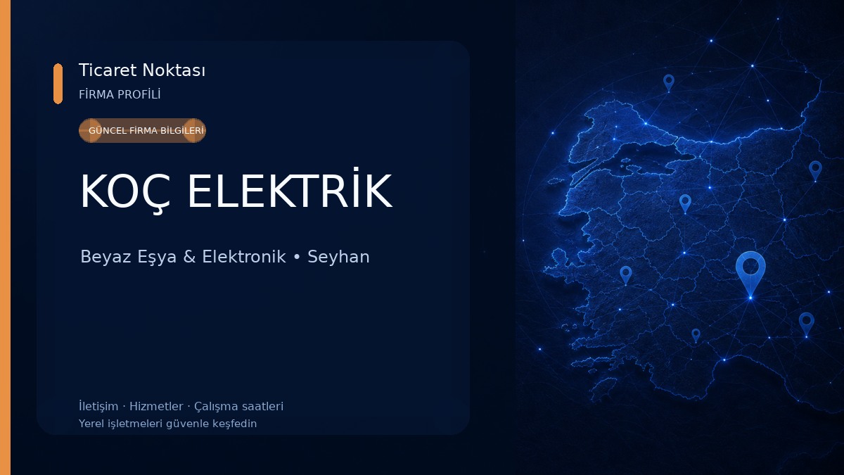 KOÇ ELEKTRİK Beyaz Eşya & Elektronik