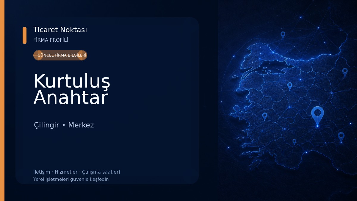 Kurtuluş Anahtar Çilingir