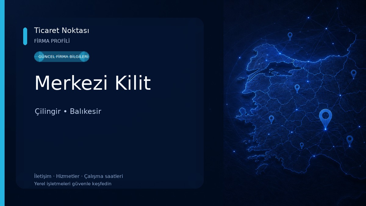 Merkezi Kilit Çilingir