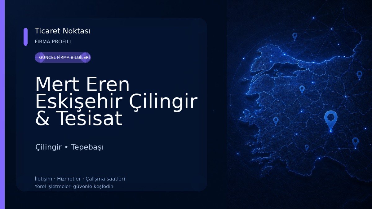 Mert Eren Eskişehir Çilingir & Tesisat Çilingir