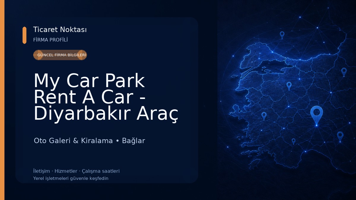 My Car Park Rent A Car - Diyarbakır Araç Kiralama 