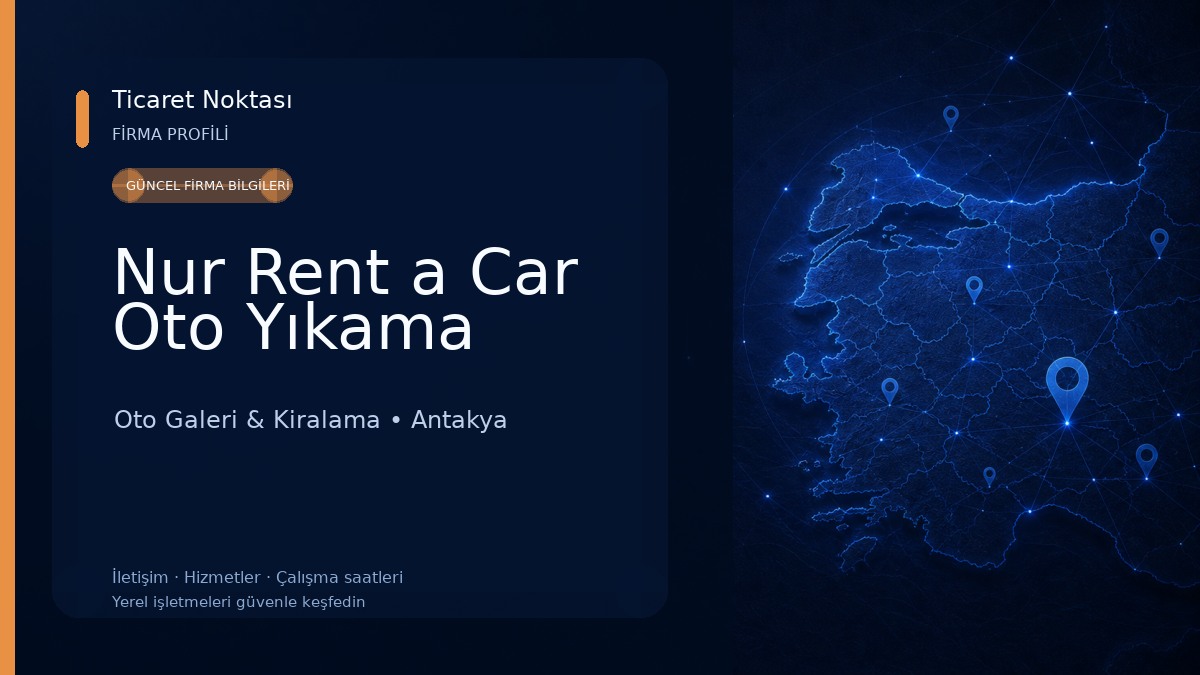 Nur Rent a Car Oto Yıkama Oto Galeri & Kiralama