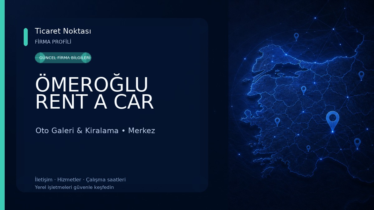 ÖMEROĞLU RENT A CAR 
