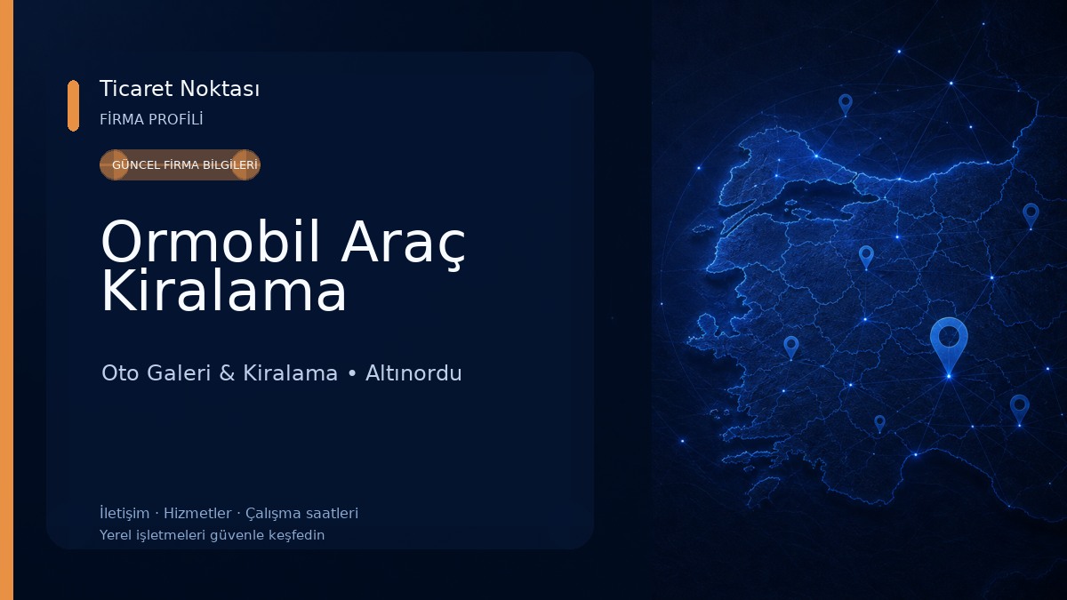 Ormobil Araç Kiralama 