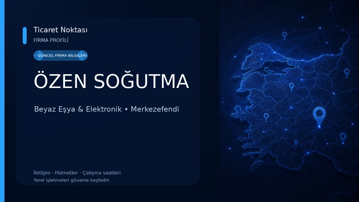 ÖZEN SOĞUTMA 