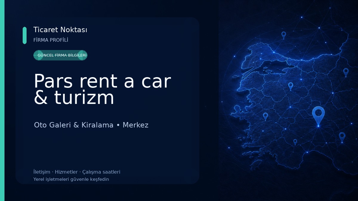 Pars rent a car & turizm 